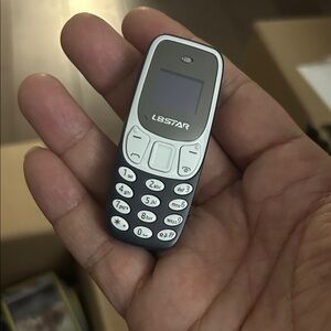 Mini Mobile Phone - Black and White